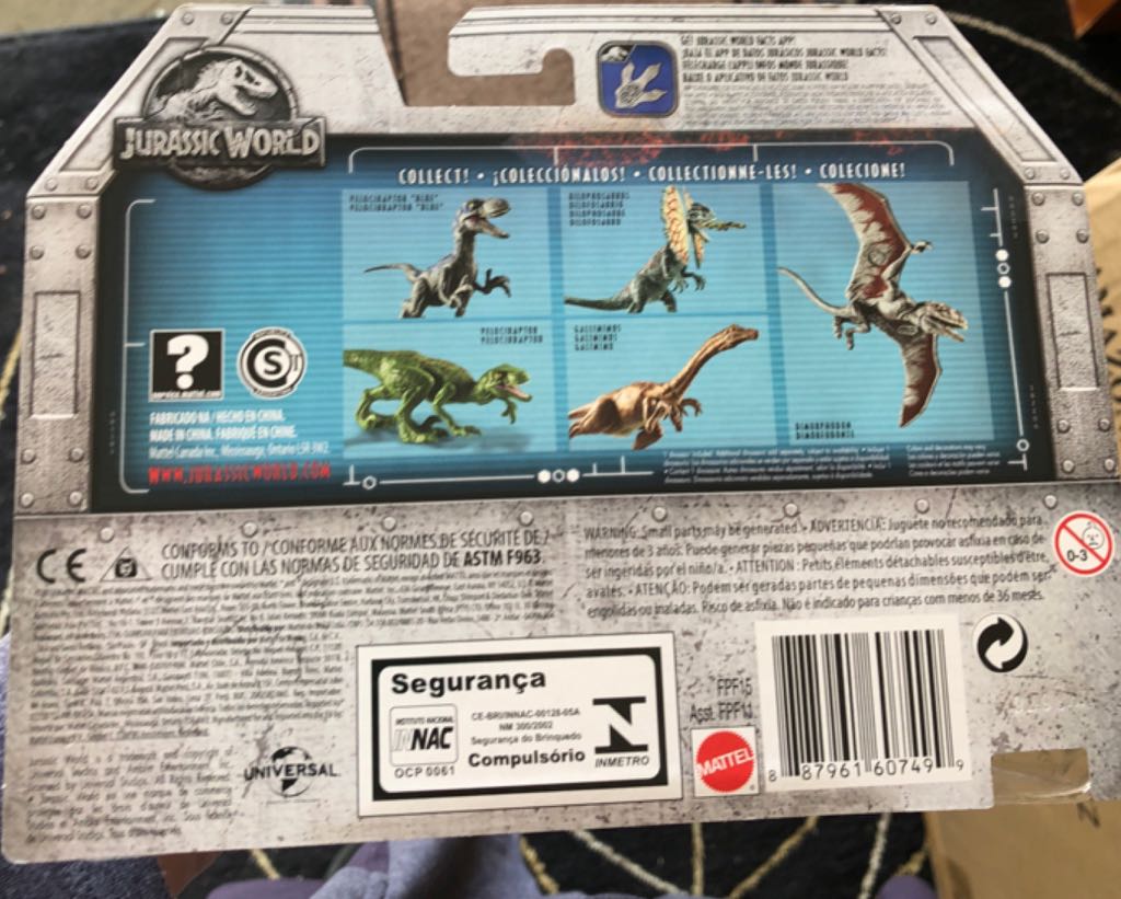 Gallimimus - Mattel (Jurassic World) action figure collectible [Barcode 887961607499] - Main Image 2