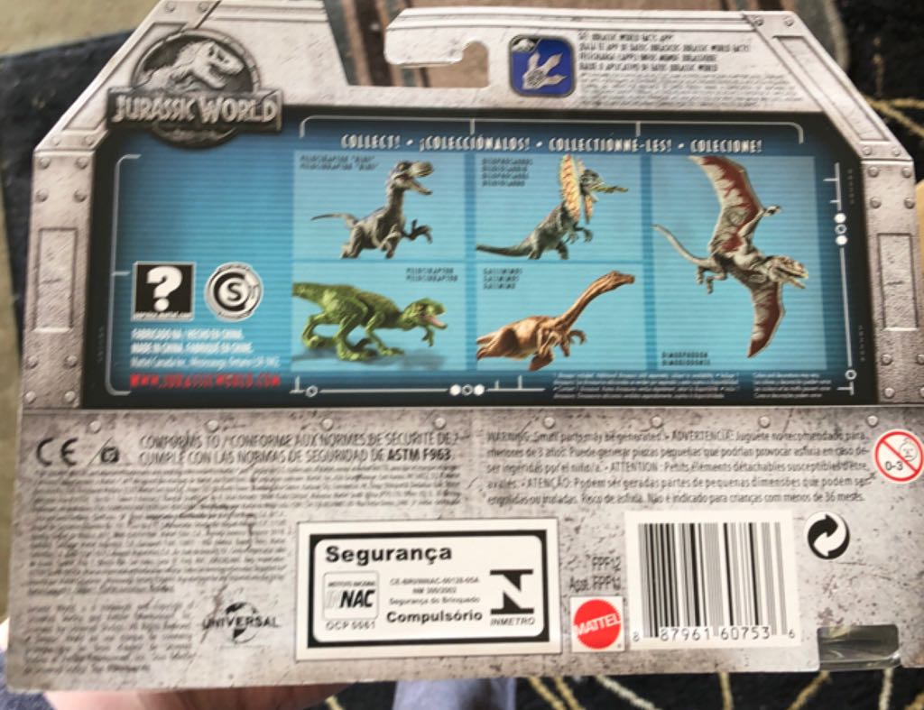 Velociraptor Blue - Mattel (JW Primal Attack) action figure collectible [Barcode 887961607536] - Main Image 2