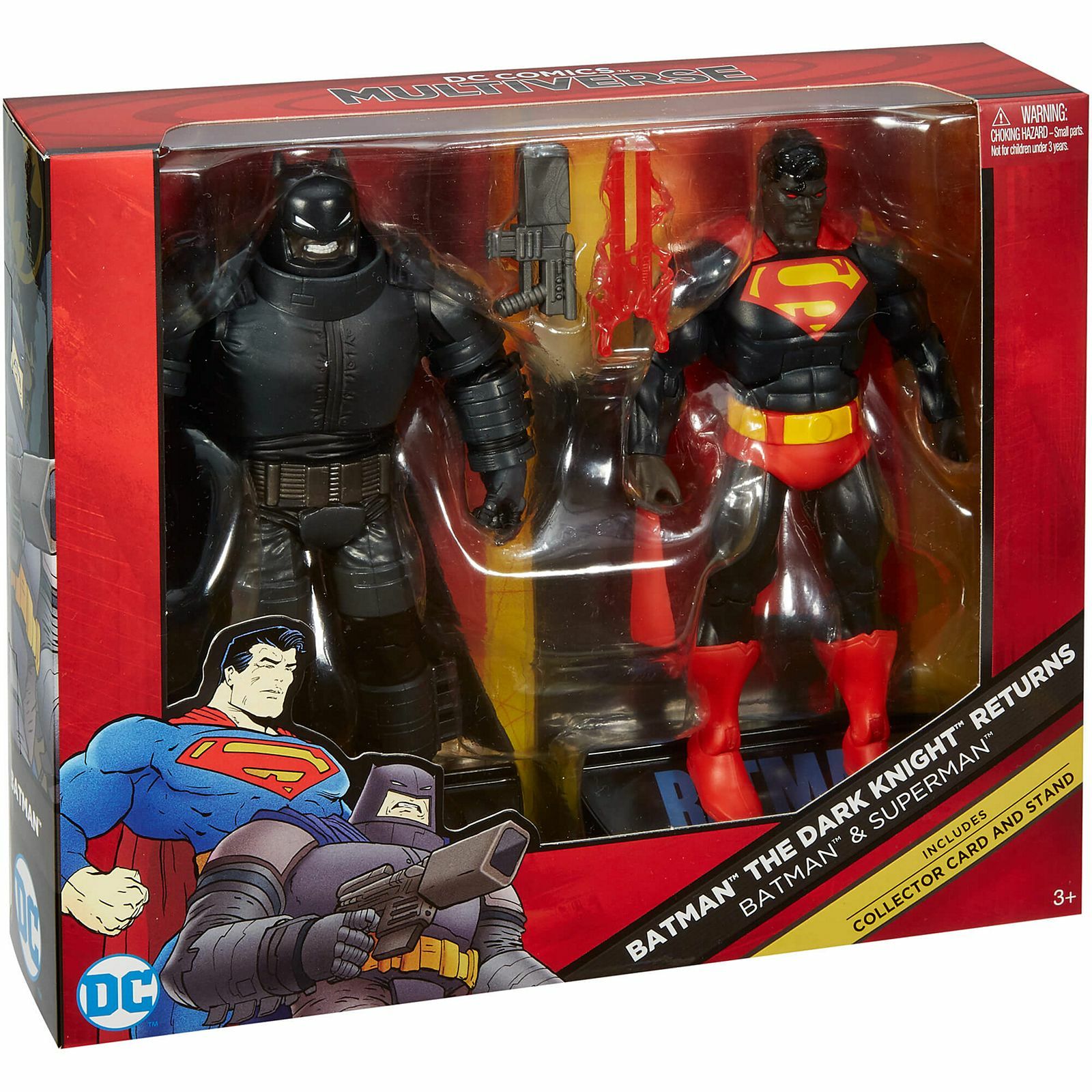 Batman & Superman - Mattel (Batman: The Dark Knight Returns) action figure collectible [Barcode 887961619676] - Main Image 2