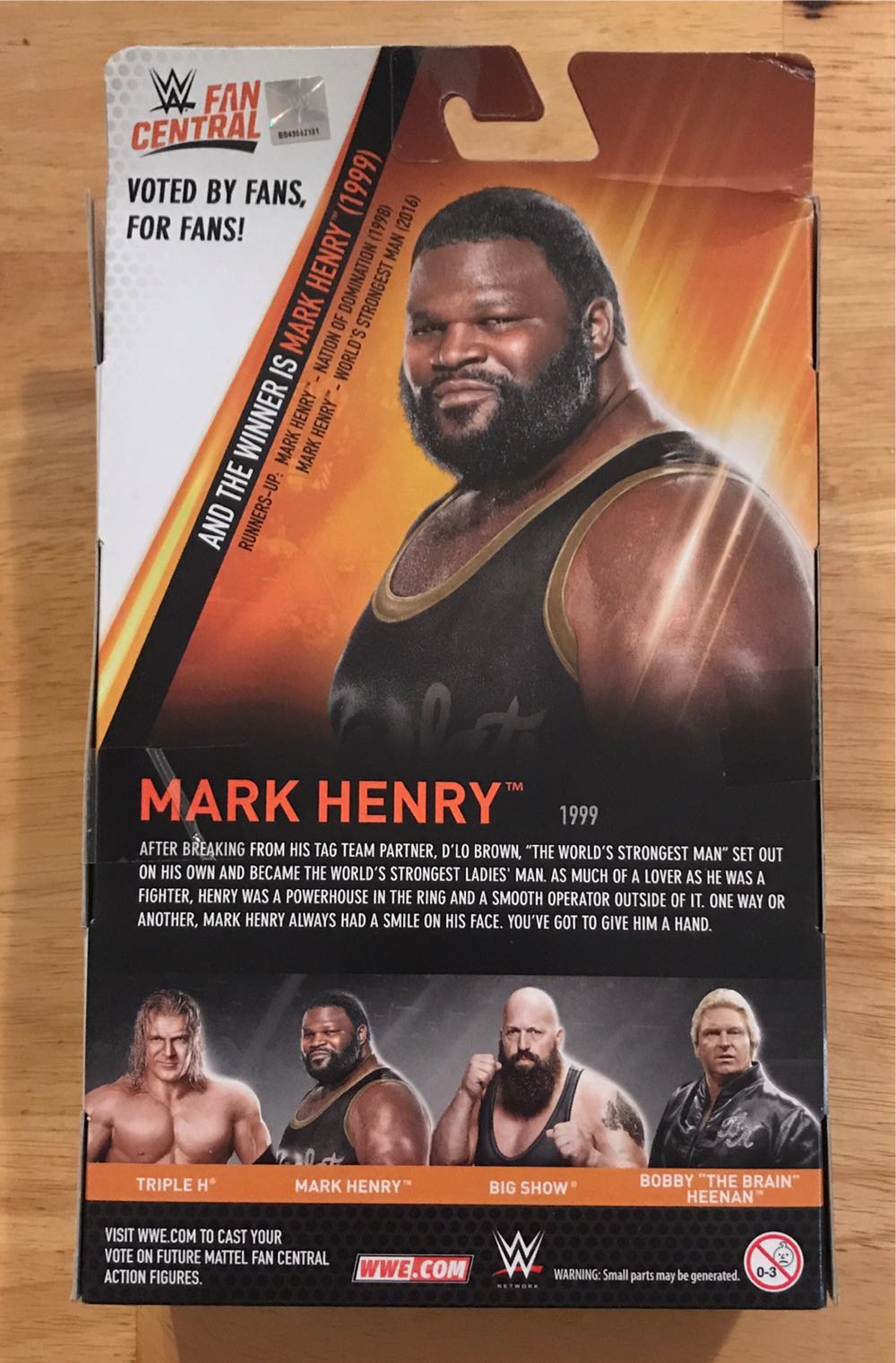 WWE: Mark Henry - Mattel (WWE Elite Collection Series) action figure collectible [Barcode 887961640359] - Main Image 2