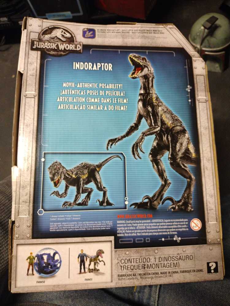 Indoraptor - Mattel - Jurassic World (Jurassic World) action figure collectible [Barcode 887961667394] - Main Image 4