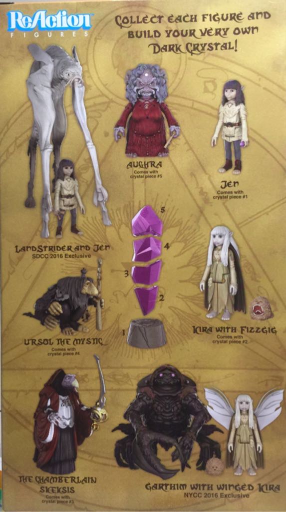 Jen & Landstrider Dark Crystal - Funko - ReAction Figures (Fantasy) action figure collectible [Barcode 889698102032] - Main Image 2