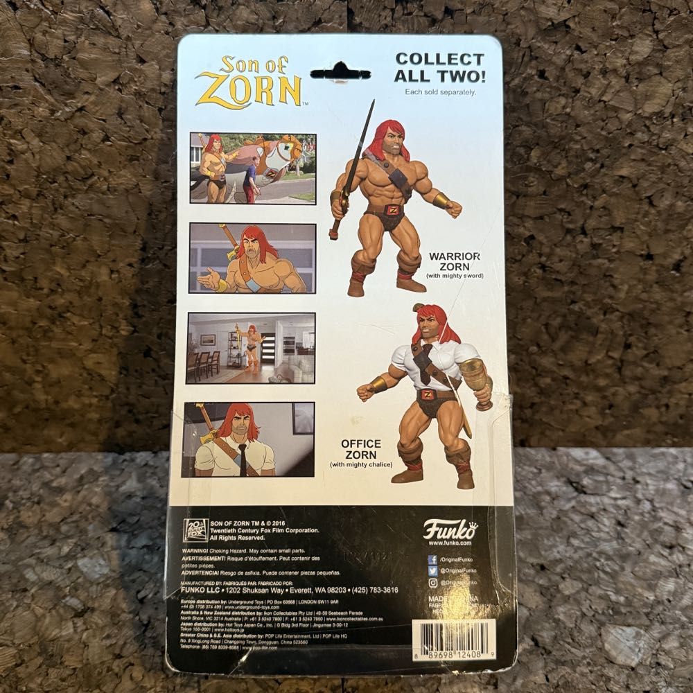 Warrior Zorn - Funko (Son of Zorn) action figure collectible [Barcode 889698124089] - Main Image 2