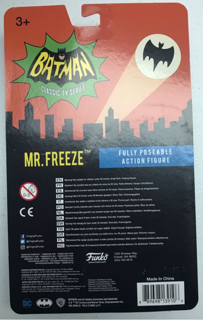 Mr. Freeze - Funko (Batman (1966)) action figure collectible [Barcode 889698139106] - Main Image 2