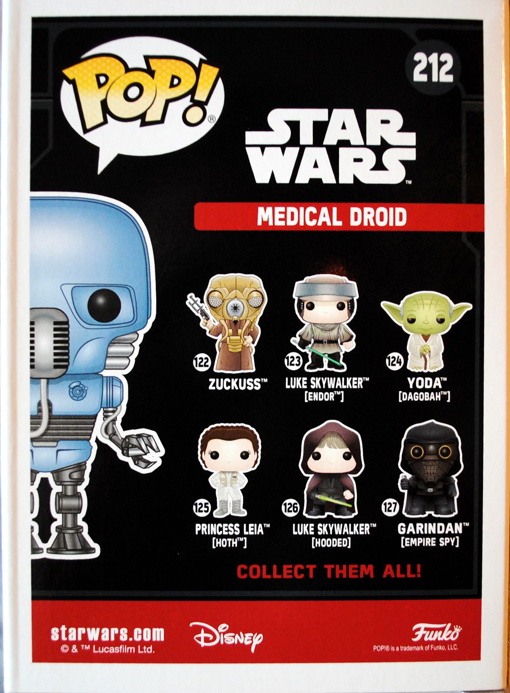 Funko Pop! Movies: Star Wars 2-1B Medical Droid ESB - Funko (Star Wars Episode V The Empire Strikes Back) action figure collectible [Barcode 889698211031] - Main Image 2