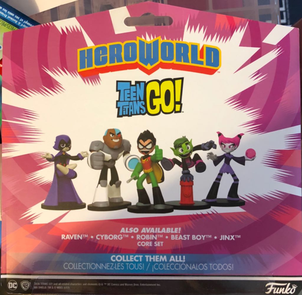 Funko Hero World Teen Titans Go! Starfire & Blackfire - Funko (Teen Titans Go!) action figure collectible [Barcode 889698241199] - Main Image 2