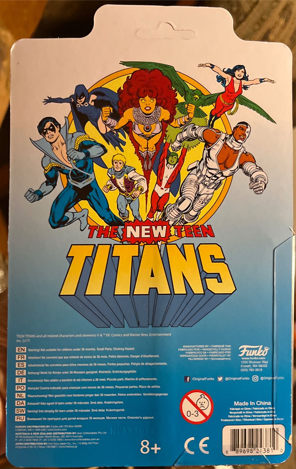 Funko DC Legion Of Collectors Exclusive New Teen Titans Cyborg - Funko Figures (The New Teen Titans) action figure collectible [Barcode 889698243810] - Main Image 2