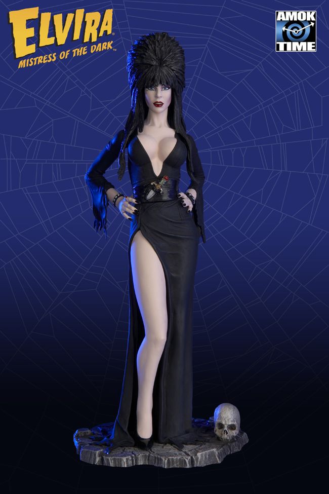Elvira Mistress Of The Dark - Amok Time (Movies) action figure collectible [Barcode 893364002601] - Main Image 2