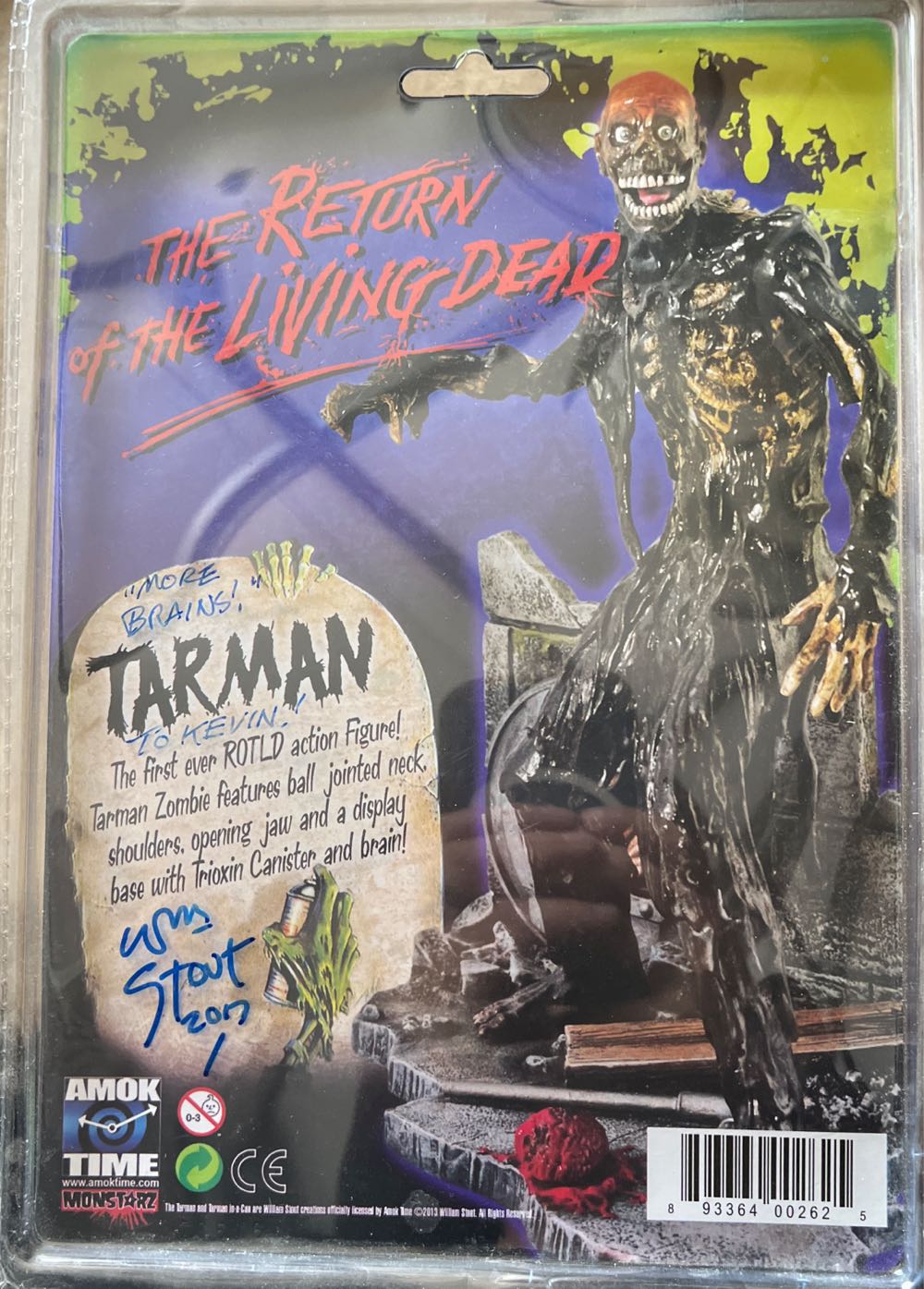 Return Of The Living Dead: Tarman Deluxe Action Figure - Amok Time (Return Of The Living Dead) action figure collectible [Barcode 893364002625] - Main Image 3
