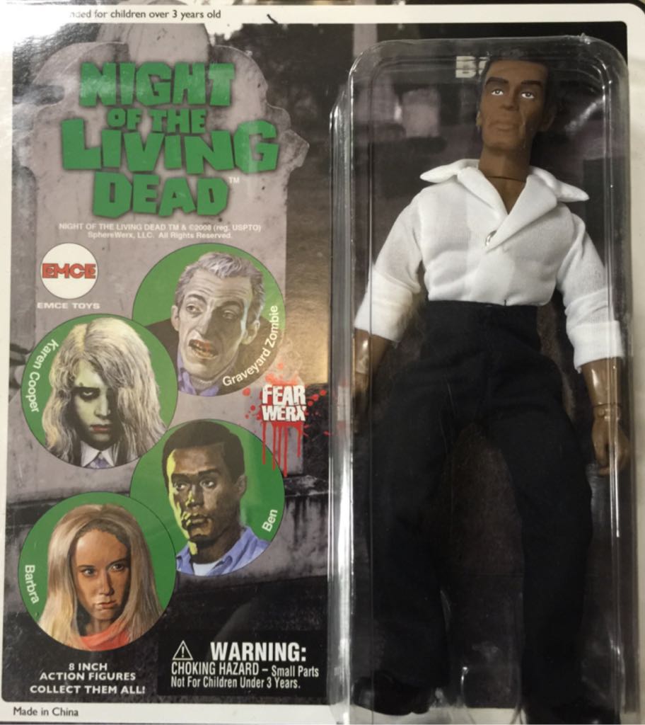 Night Of The Living Dead - Ben - Emce Toys (Night of the Living Dead) action figure collectible [Barcode 894780002541] - Main Image 1