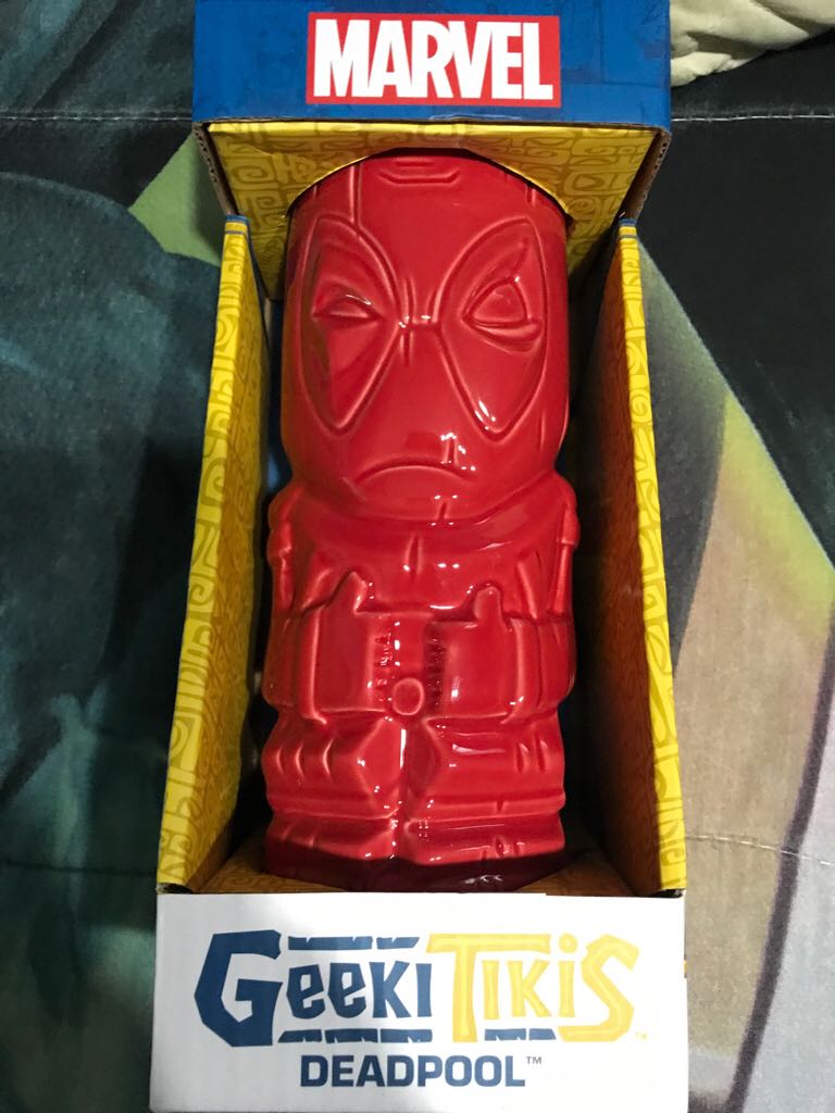 Geeki Tiki’s Deadpool  action figure collectible [Barcode 897332001672] - Main Image 1