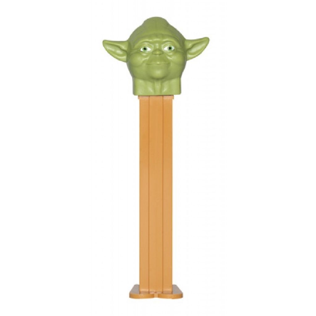 Pez - Star Wars Yoda - 1 stick orange - Disney (Star Wars) action figure collectible [Barcode 9044400820180] - Main Image 1