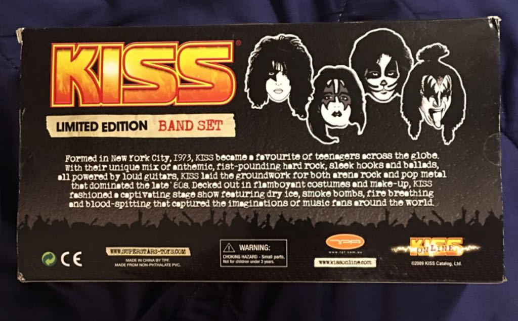 Kiss - Superstars Toys (Limited Edition Band Set) action figure collectible [Barcode 9323433205226] - Main Image 2