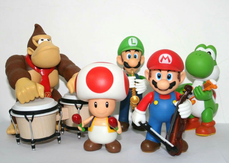 Super Mario Band - Nintendo action figure collectible [Barcode 9331574159933] - Main Image 2