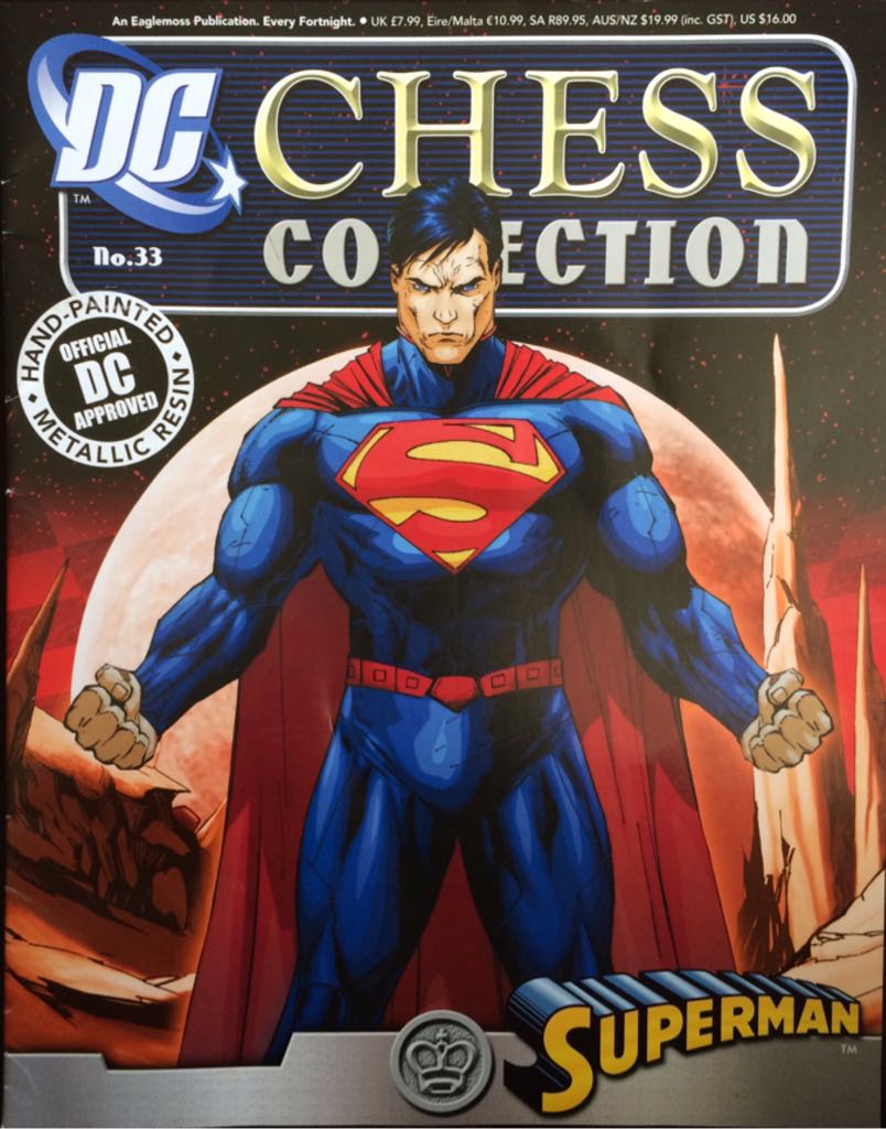 DC Chess Collection: #56 Hawkman - Eaglemoss Collections (DC Chess Collection) action figure collectible [Barcode 9772046364101] - Main Image 2