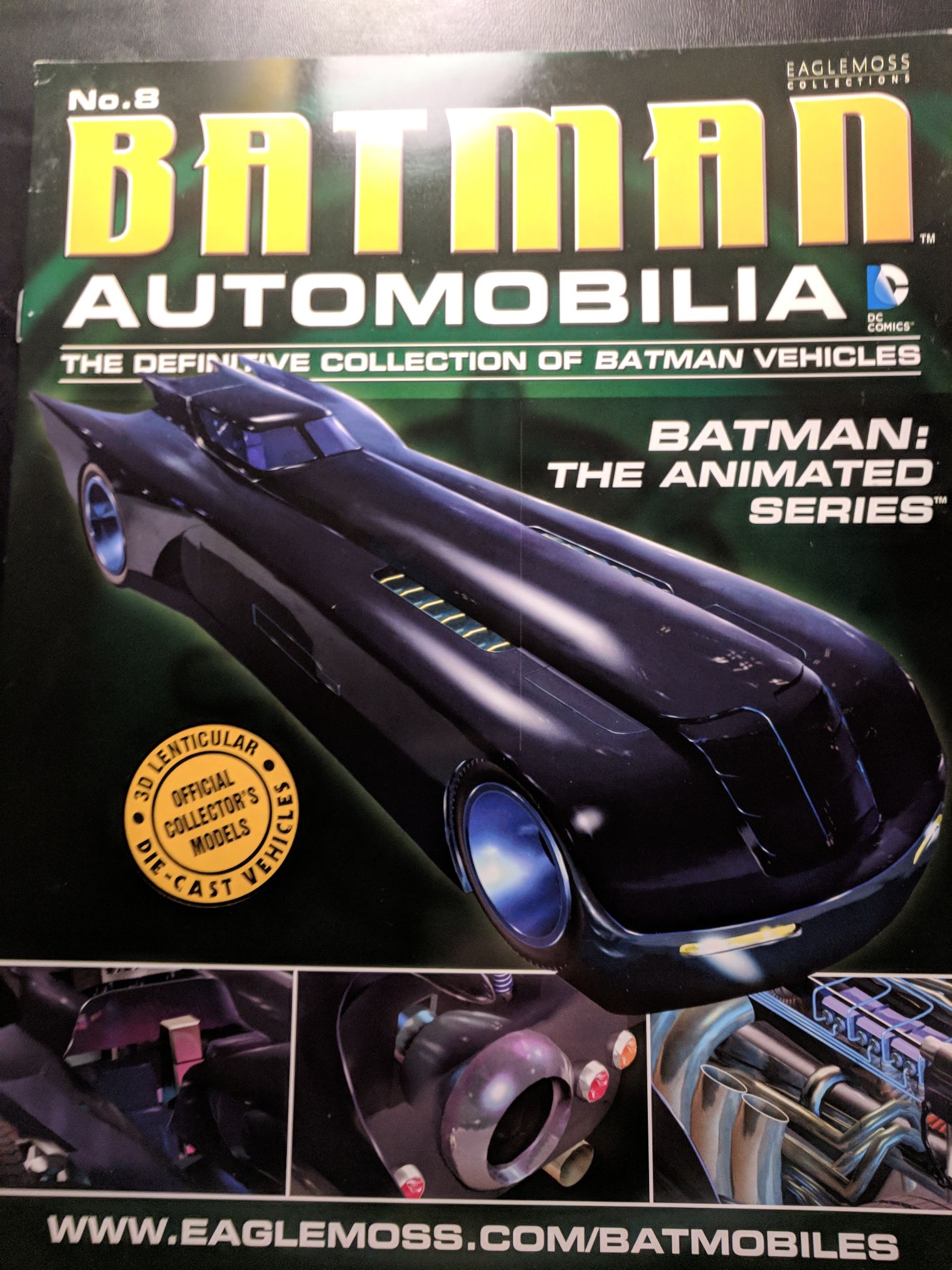 #186 The Flying Batcave - Eaglemoss Productions (Batman) action figure collectible [Barcode 9772046365108] - Main Image 2