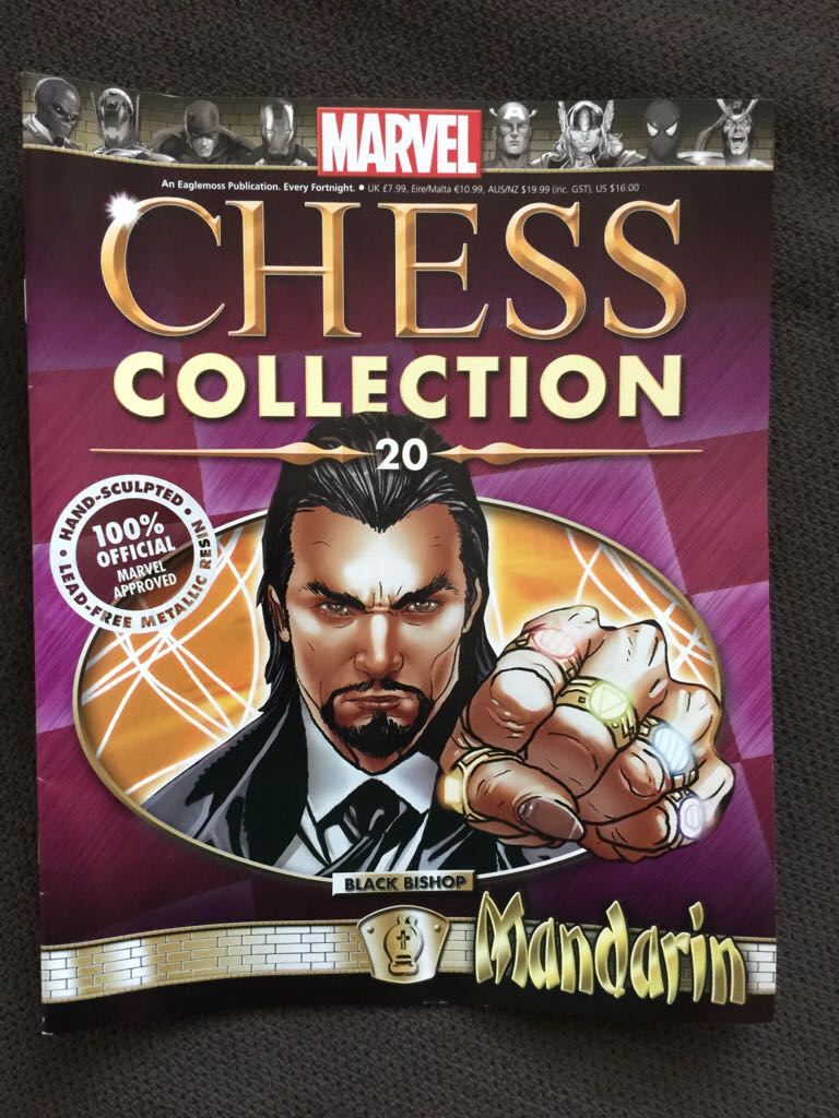 Marvel Chess Collection Magazine + Figure #2 Green Goblin - Eaglemoss Collections (Marvel Heroes) action figure collectible [Barcode 9772052205016] - Main Image 2