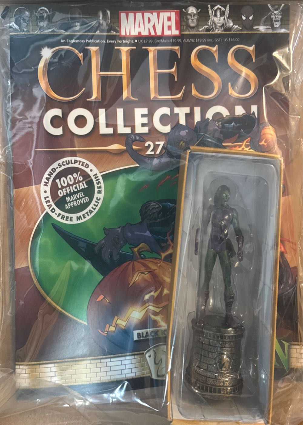 Marvel Chess Collection Magazine + Figure #2 Green Goblin - Eaglemoss Collections (Marvel Heroes) action figure collectible [Barcode 9772052205016] - Main Image 3
