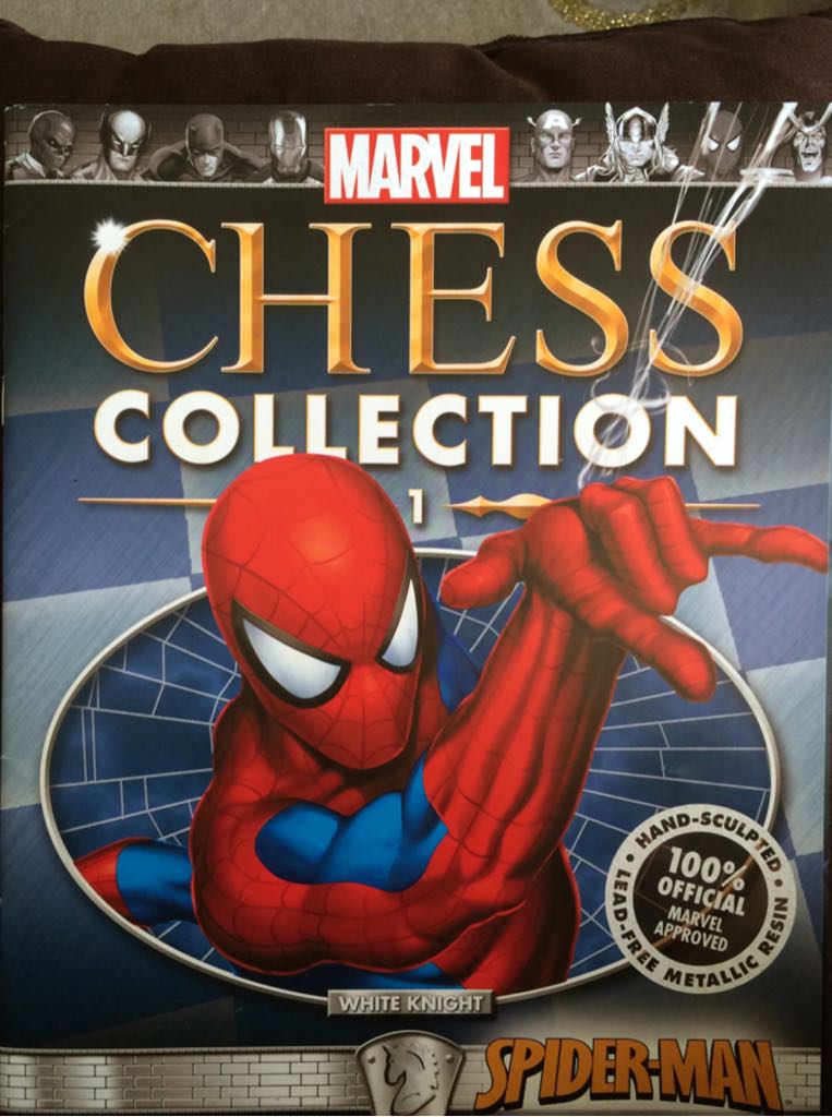 Marvel Chess Collection 1 - Spider-Man - Eaglemoss Collections (MARVEL) action figure collectible [Barcode 9772052205108] - Main Image 2