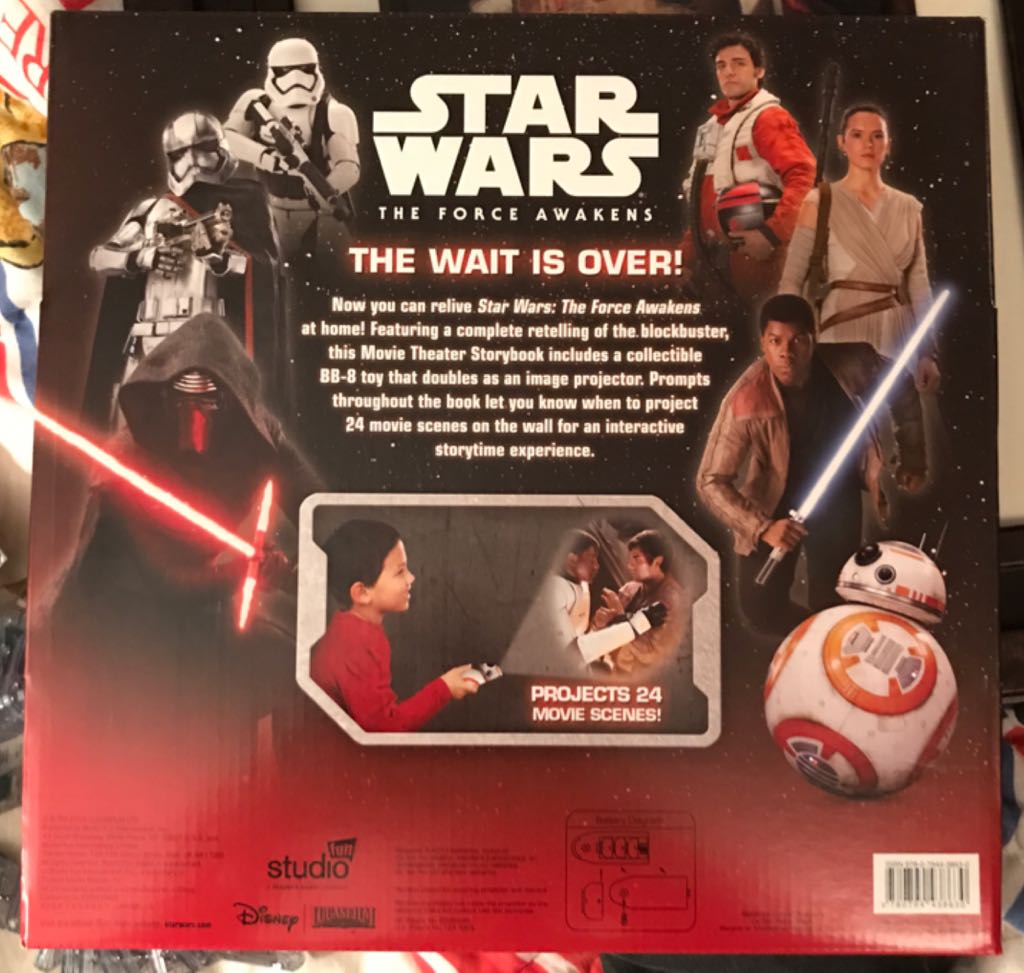 Star Wars TFA Movie Theater And Projector - Studio Fun (Star Wars Activity) action figure collectible [Barcode 9780794438630] - Main Image 2