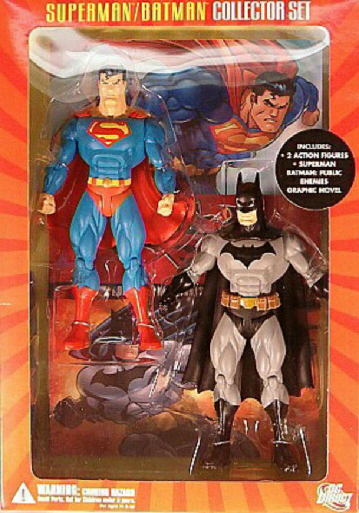 DC Direct Superman/Batman Collector Set - DC Direct action figure collectible [Barcode 9781401211288] - Main Image 2