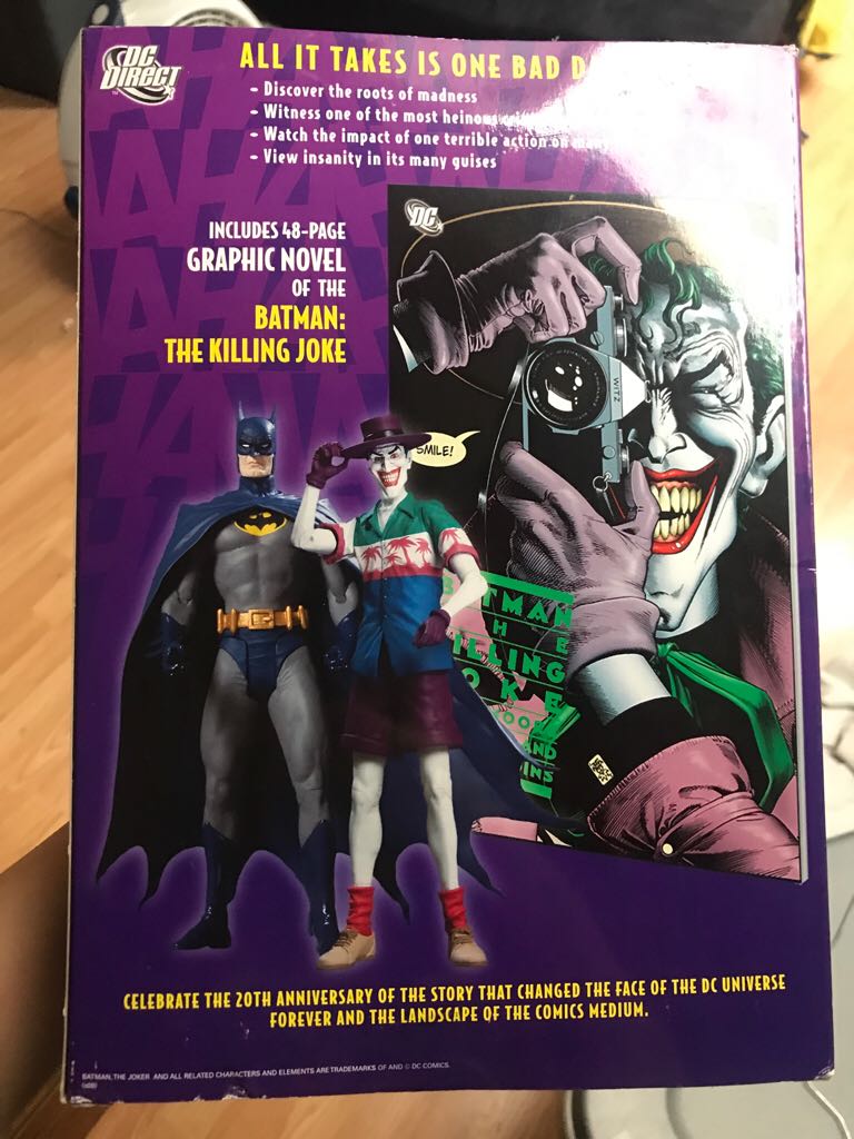 Batman The Killing Joke  (DC Direct - Batman Collector Set) action figure collectible [Barcode 9781401219895] - Main Image 2