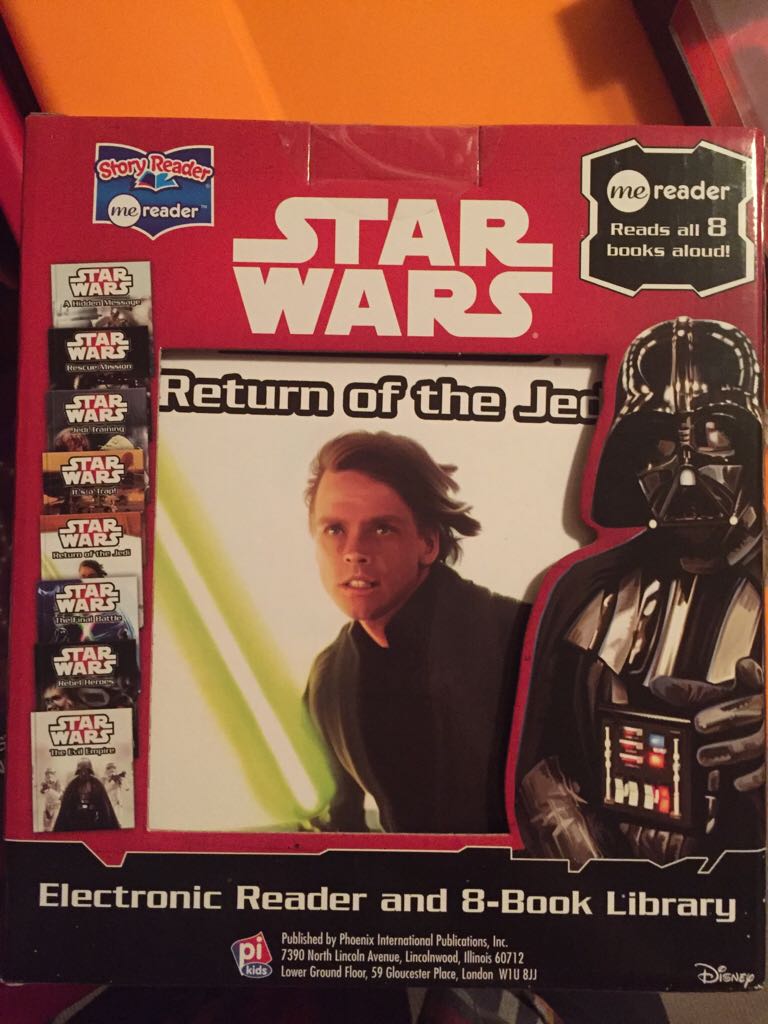 STAR WARS Electronic Story Reader 8 Book Library ME Reader Reads ALL Books Aloud  (Games/electronics) action figure collectible [Barcode 9781503700321] - Main Image 2