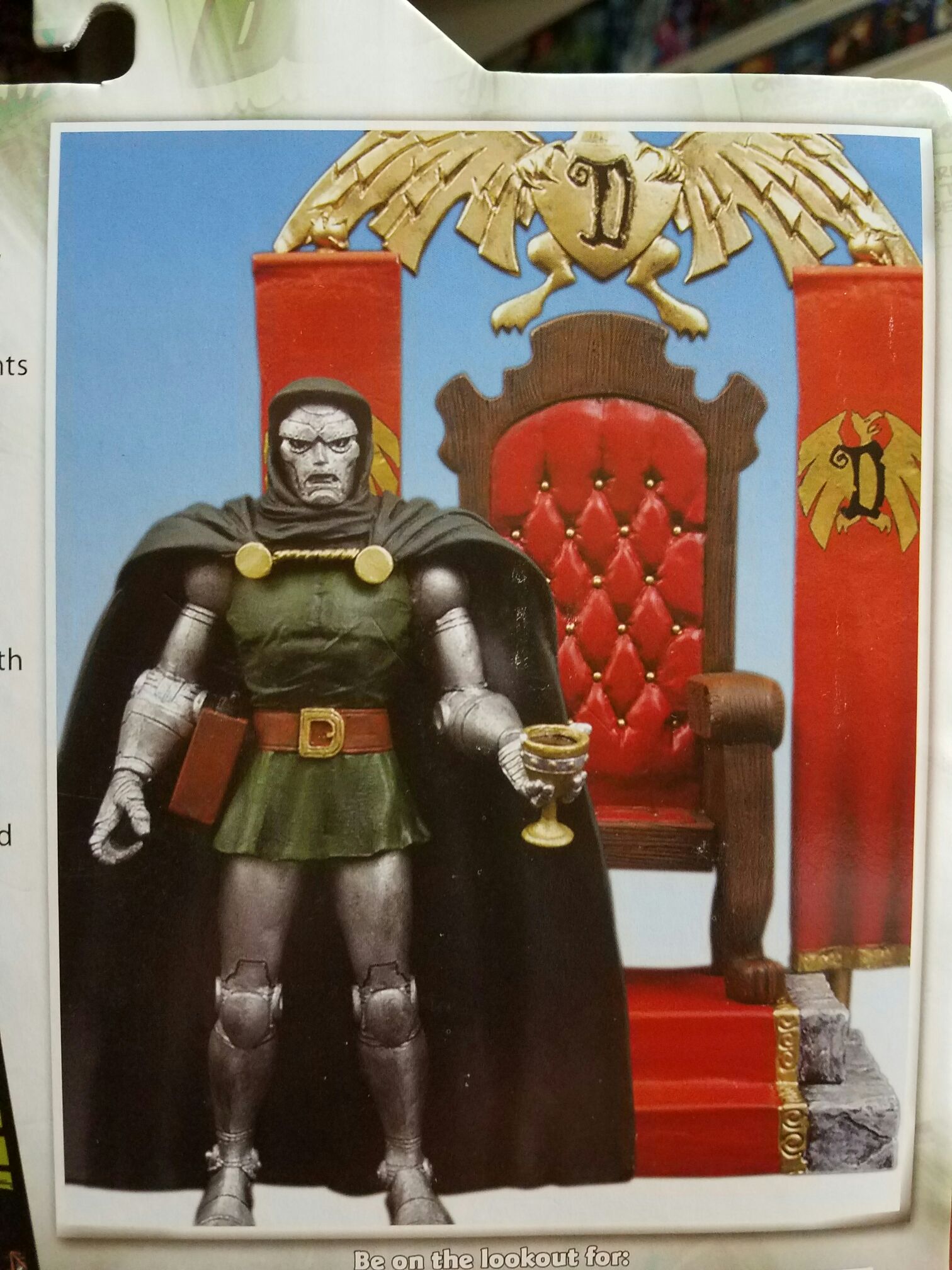 Doctor Doom Marvel Select - Diamond Select (Marvel Select) action figure collectible [Barcode 9781605844671] - Main Image 2