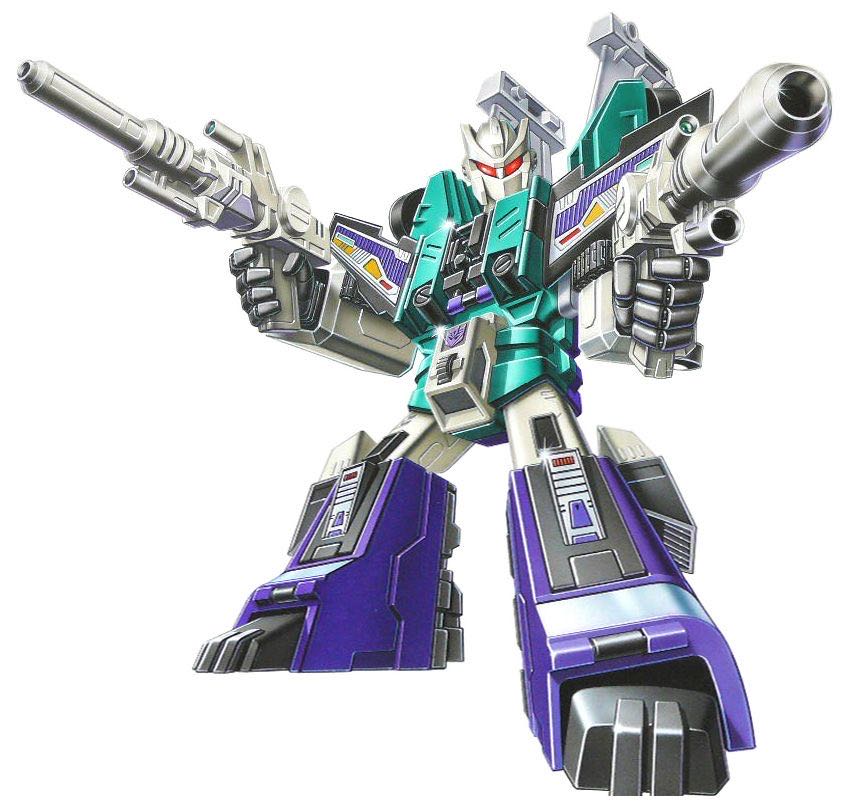 Transformers G1 Sixshot - Hasbro (G1 Transformers) action figure collectible - Main Image 3