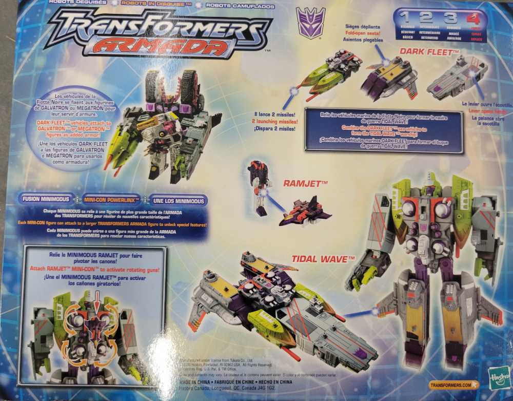 Tidal Wave With Ramjet Ramjet - Hasbro (Armada) action figure collectible - Main Image 3