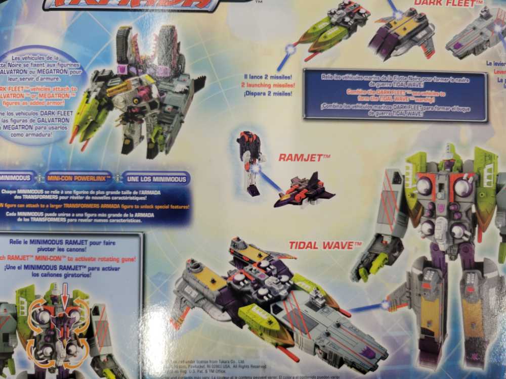 Tidal Wave With Ramjet Ramjet - Hasbro (Armada) action figure collectible - Main Image 4