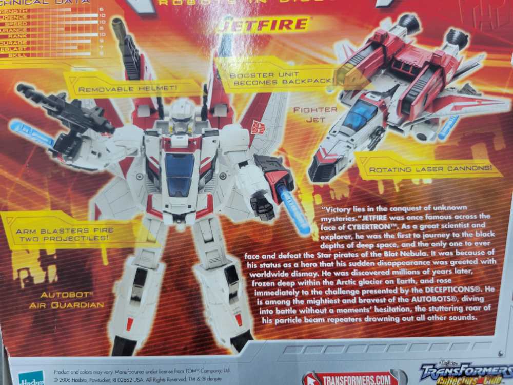 Jetfire Voyager Boxed - Hasbro (Classics) action figure collectible - Main Image 4