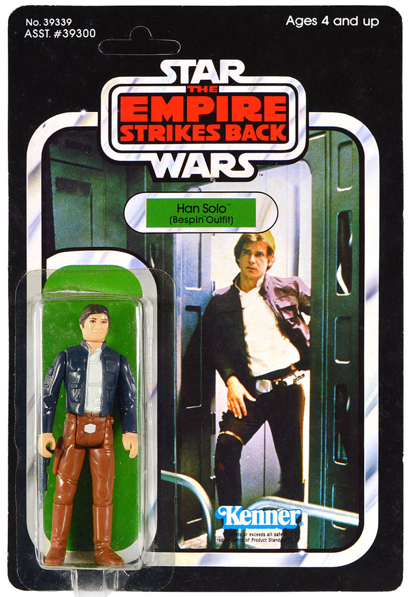Star Wars ESB: Han Solo (Bespin Outfit) - Kenner (Empire Strikes Back) action figure collectible - Main Image 2