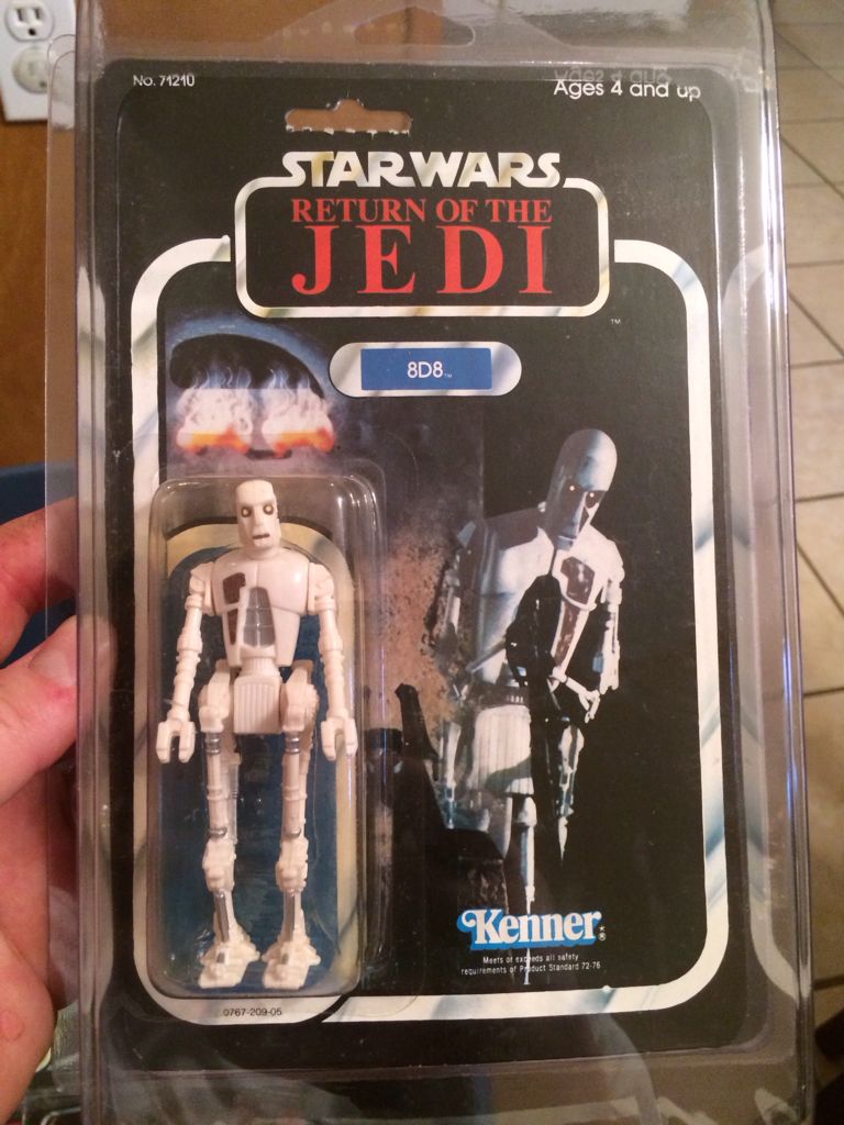 8D8 - Kenner (ROTJ 3.75” 1983- 1986) action figure collectible - Main Image 2