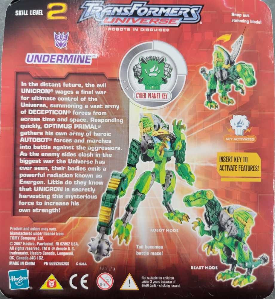 Undermine - Hasbro (Transformers Cybertron) action figure collectible - Main Image 3