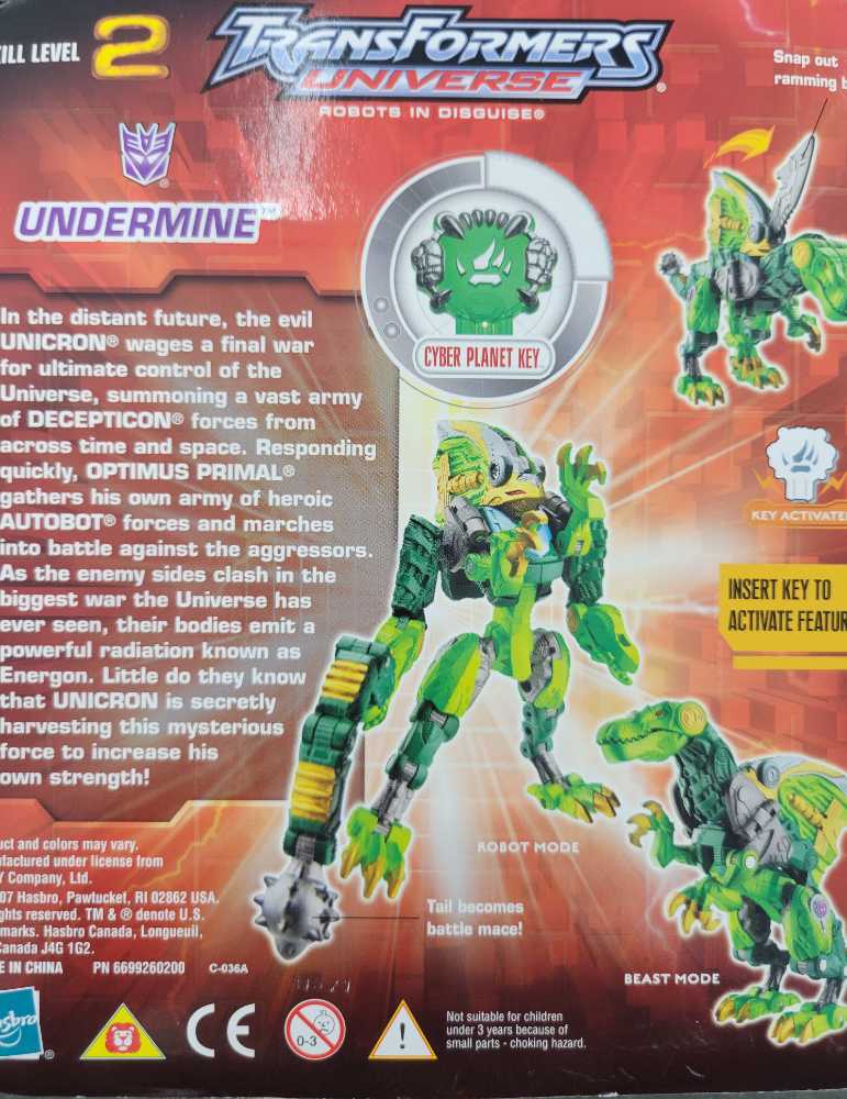 Undermine - Hasbro (Transformers Cybertron) action figure collectible - Main Image 4