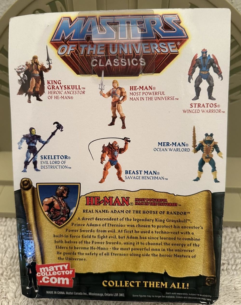 MOTUC He Man - Mattel (Masterverse) action figure collectible - Main Image 4