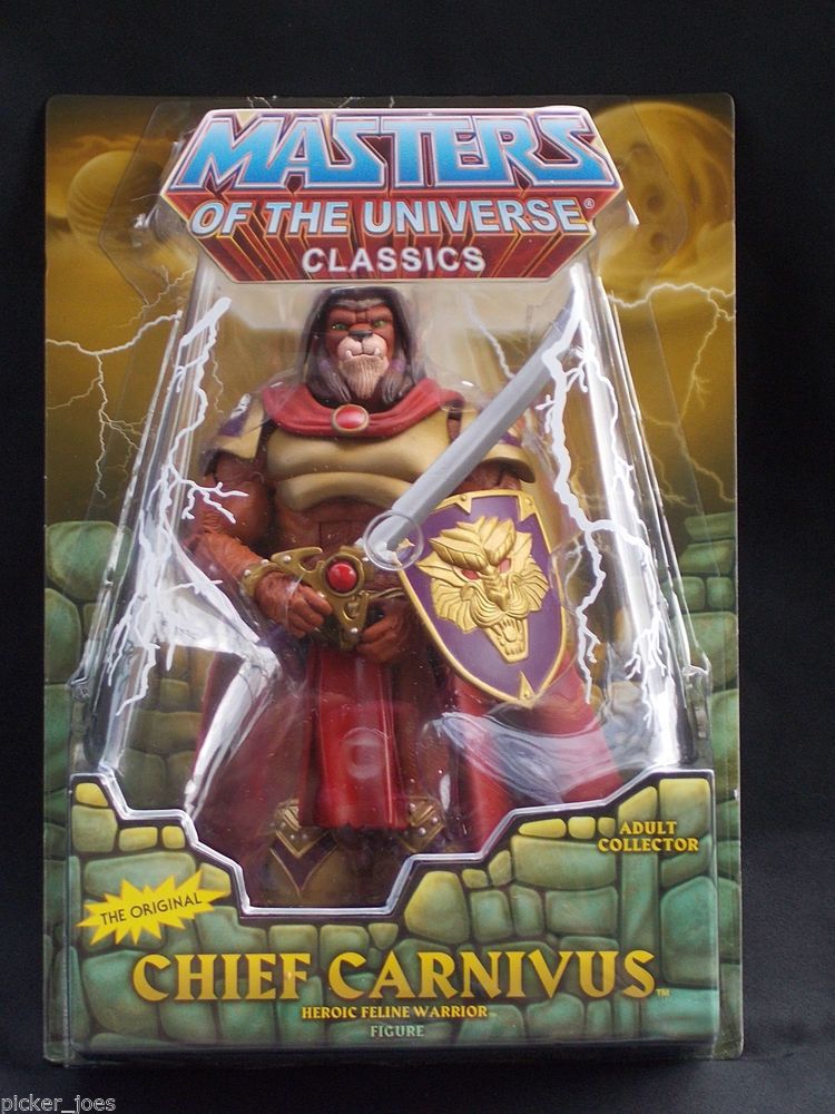 MOTUC Chief Carnivus - Matty Collector (MOTU) (Masters Of The Universe Classics) action figure collectible - Main Image 2