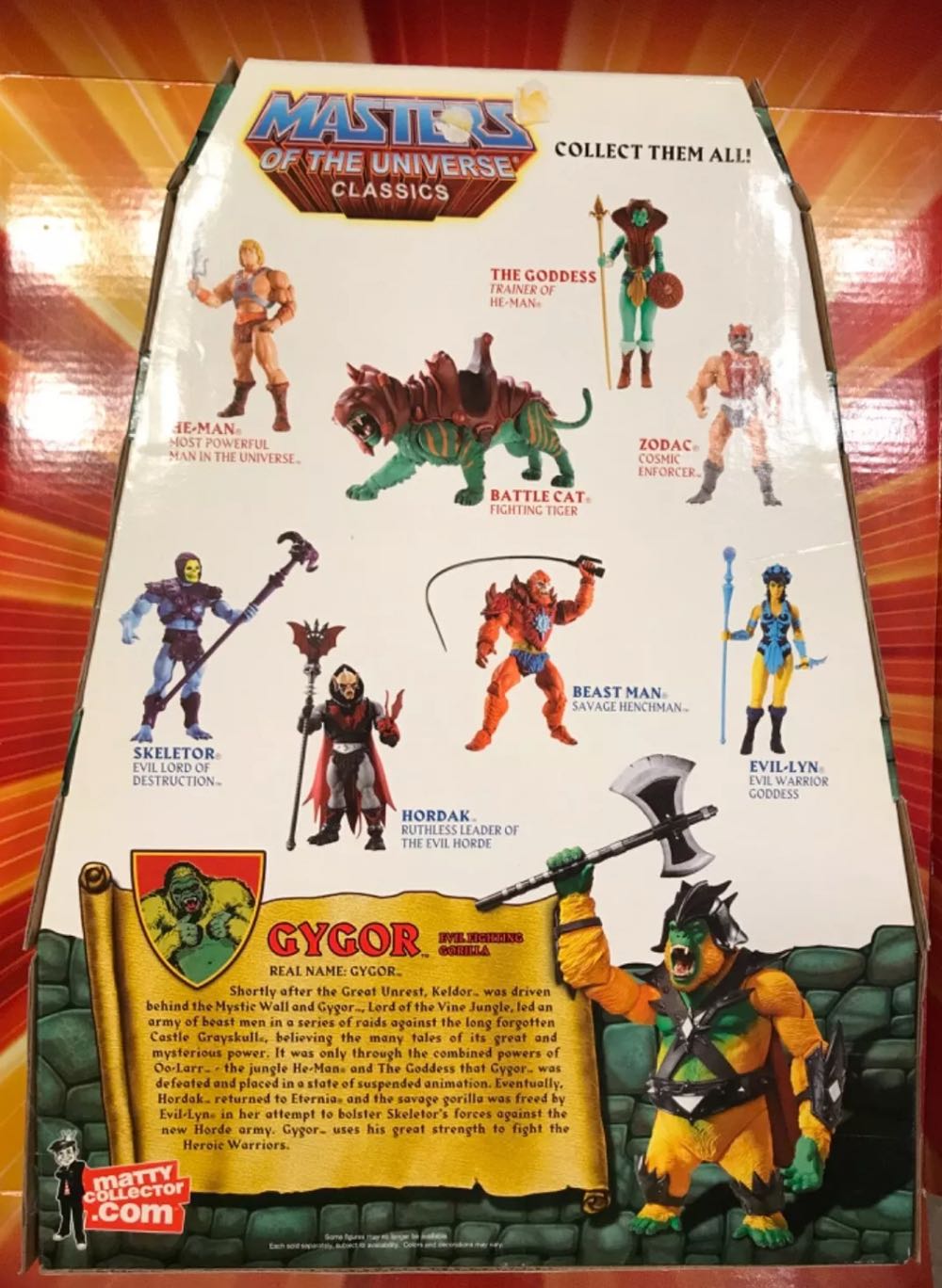 MOTUC Gygor - Mattel (Masters Of The Universe Classics) action figure collectible - Main Image 3