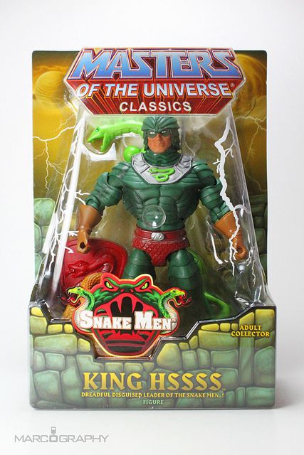 MOTUC King Hsss - Matty Collector (MOTU) (Masters Of The Universe Classics) action figure collectible - Main Image 2
