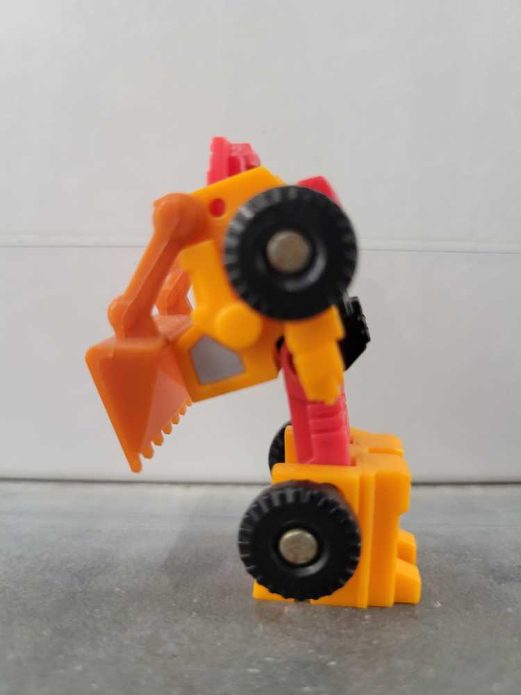 Transformers G1 Groundpounder Micro Master Construction Patrol - Hasbro (1990) action figure collectible - Main Image 2