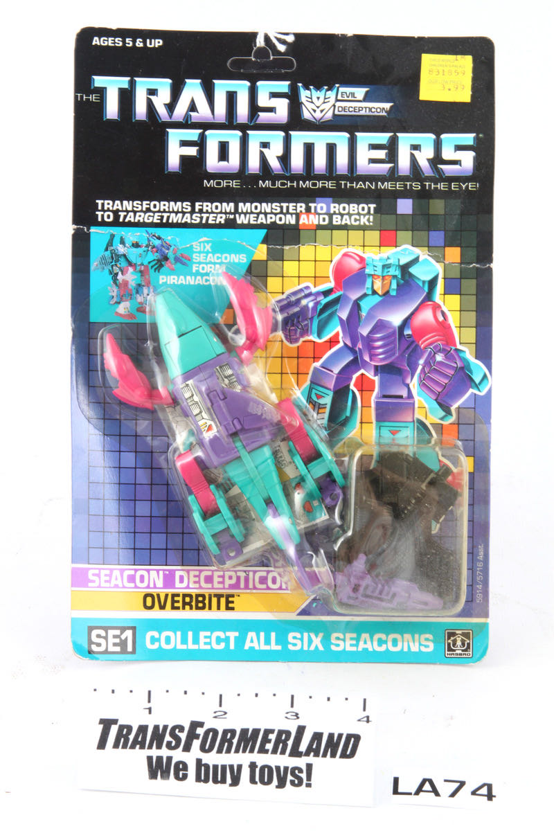 Transformers G1 Overbite Seacons Piranacon - Hasbro (Transformers G1) action figure collectible - Main Image 6
