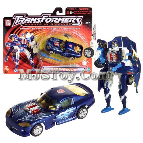 Side Burn - Hasbro (Robots In Disguise) action figure collectible - Main Image 2