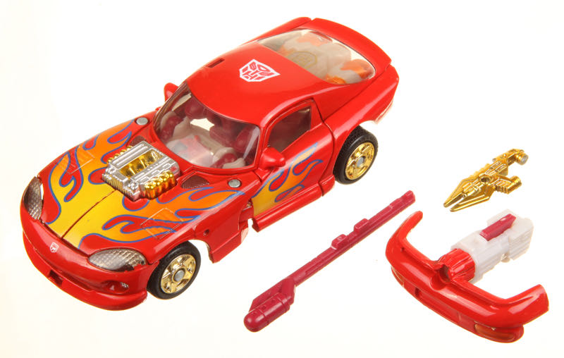 Super Side Burn - Hasbro (Robots In Disguise) action figure collectible - Main Image 3