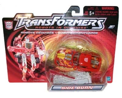 Super Side Burn - Hasbro (Robots In Disguise) action figure collectible - Main Image 4