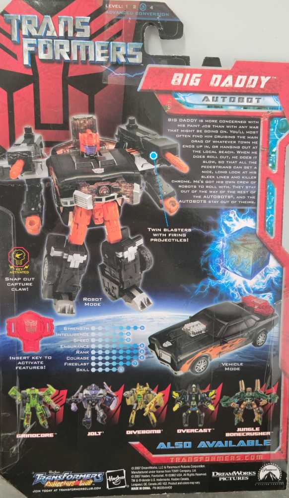 Big Daddy 2nd Carded Walmart Wal-Mart  - Hasbro (Movie) action figure collectible - Main Image 3