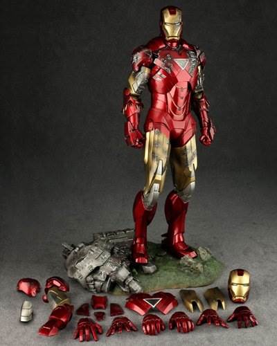 Ironman Mark VI - Hot Toys action figure collectible - Main Image 2