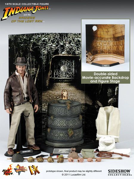 DX 05-Indiana Jones - Hot Toys (Raiders Of The Lost Ark) action figure collectible - Main Image 2