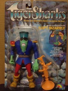 Tigersharks Capt. Bizarrly - Ljn (Cartoon) action figure collectible - Main Image 1