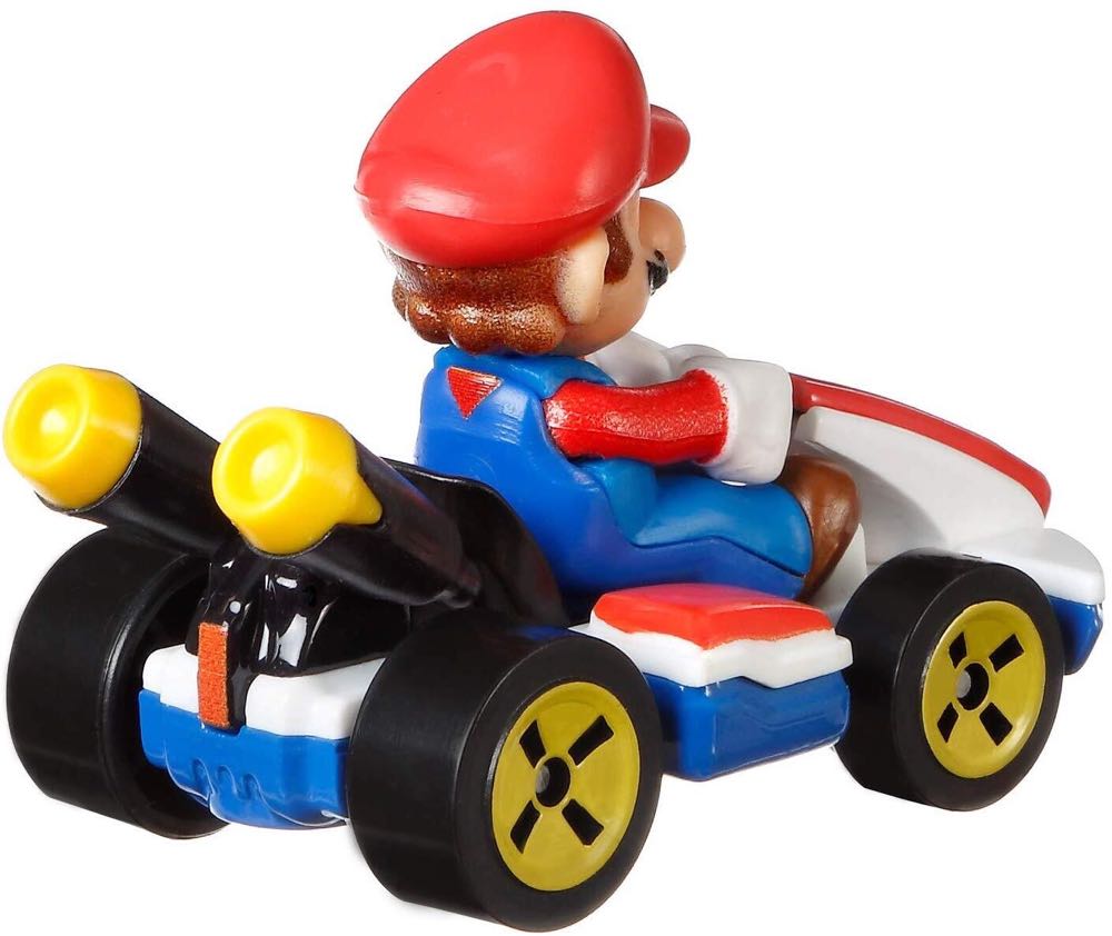Hot Wheels: Mario Kart: Mario (Standard Kart) - Mattel (Hot Wheels) (Mario Kart 8) action figure collectible - Main Image 4